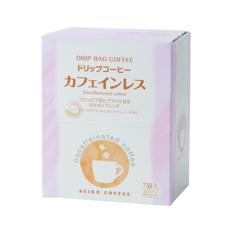 ドリップコーヒー カフェインレス　7g×7P