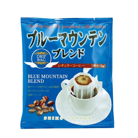 Drip bag, Blue Mountain Blend 7P｜Seiko coffee